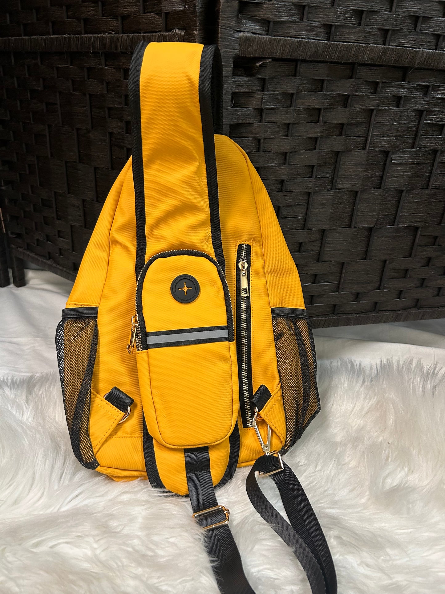 SGRHO Greek Letter Sling Backpack