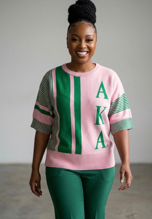 Alpha Kappa Alpha Knit Sweater