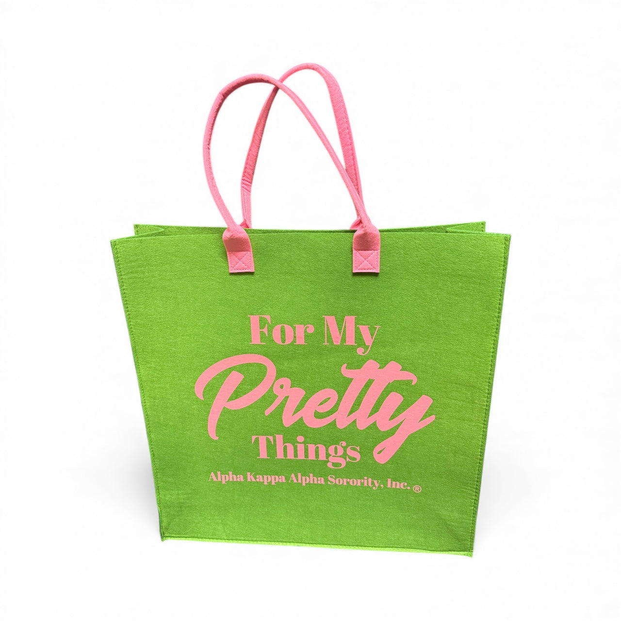 For my PRETTY THINGS - felt bag