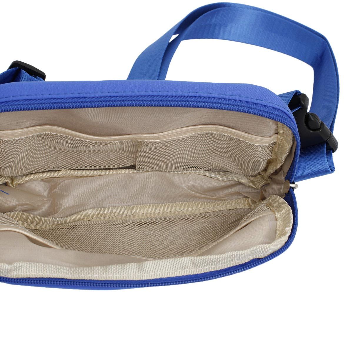 ZPB Sorority Blue Canvas Crossbody Waist Bag