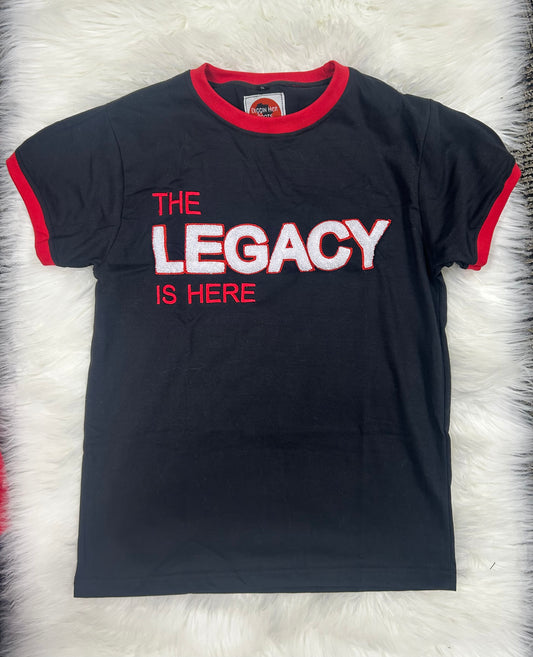 LEGACY (chenille) DST premium embroidered T shirt (runs small size up)
