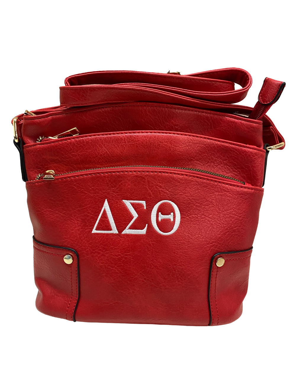 Delta Sigma Theta Greek Letter Crossbody Diggin Her Roots Boutique 