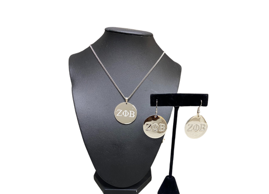 Zeta Phi Beta Necklace Set