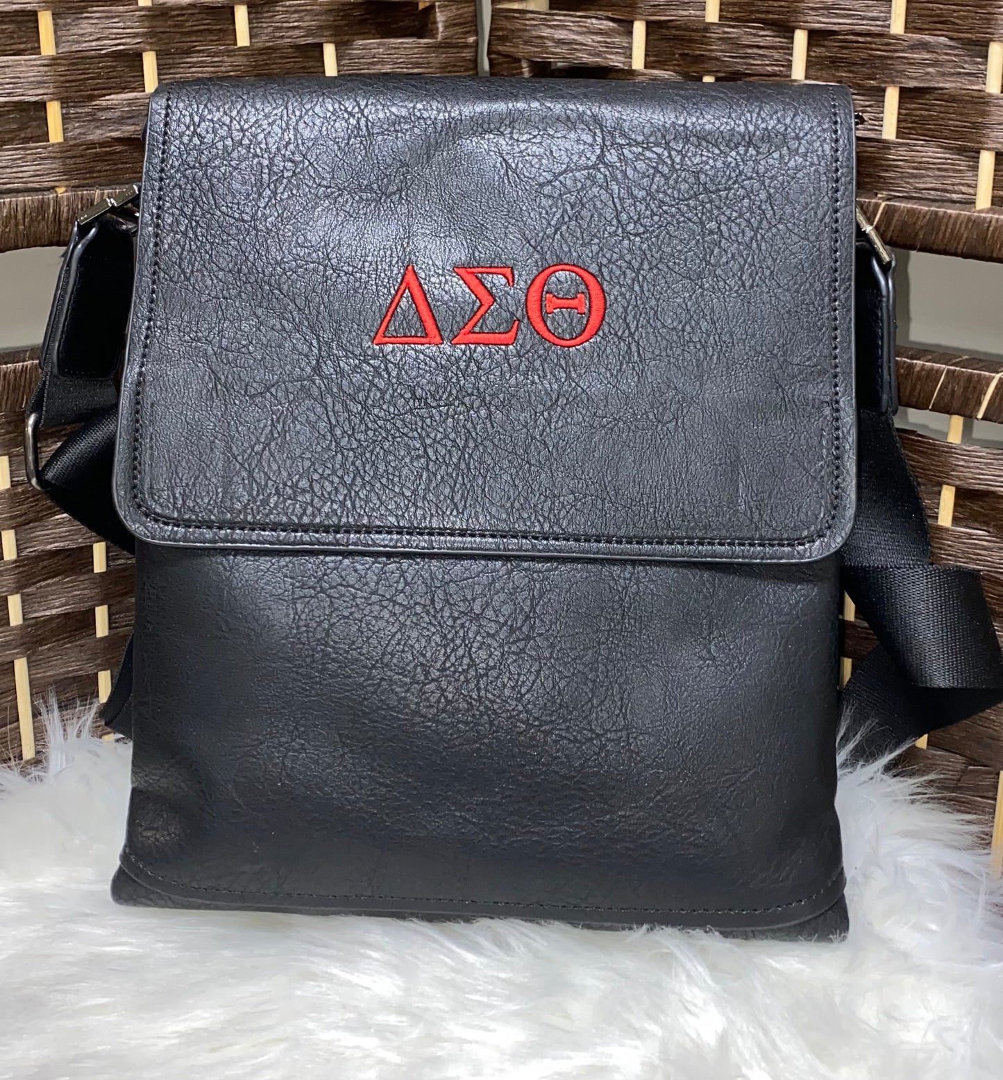 Delta Sigma Theta- Greek Letter Crossbody