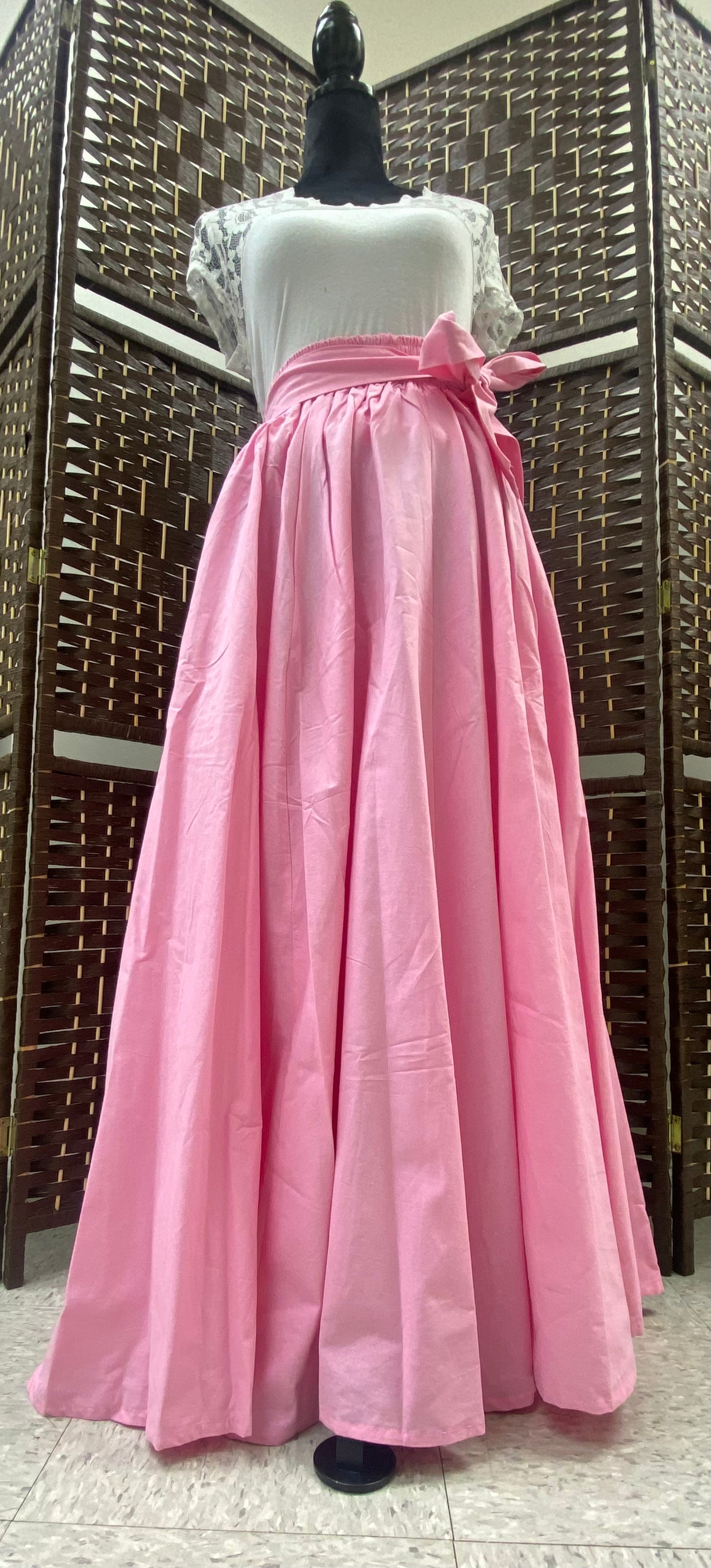 Pink Skirt (multiple lengths)