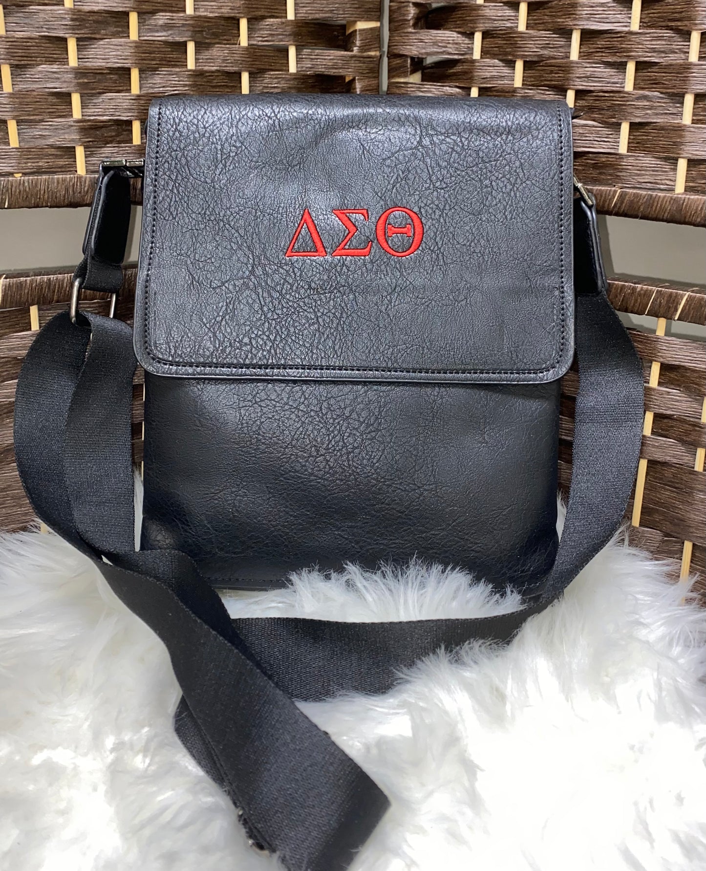 Delta Sigma Theta- Greek Letter Crossbody