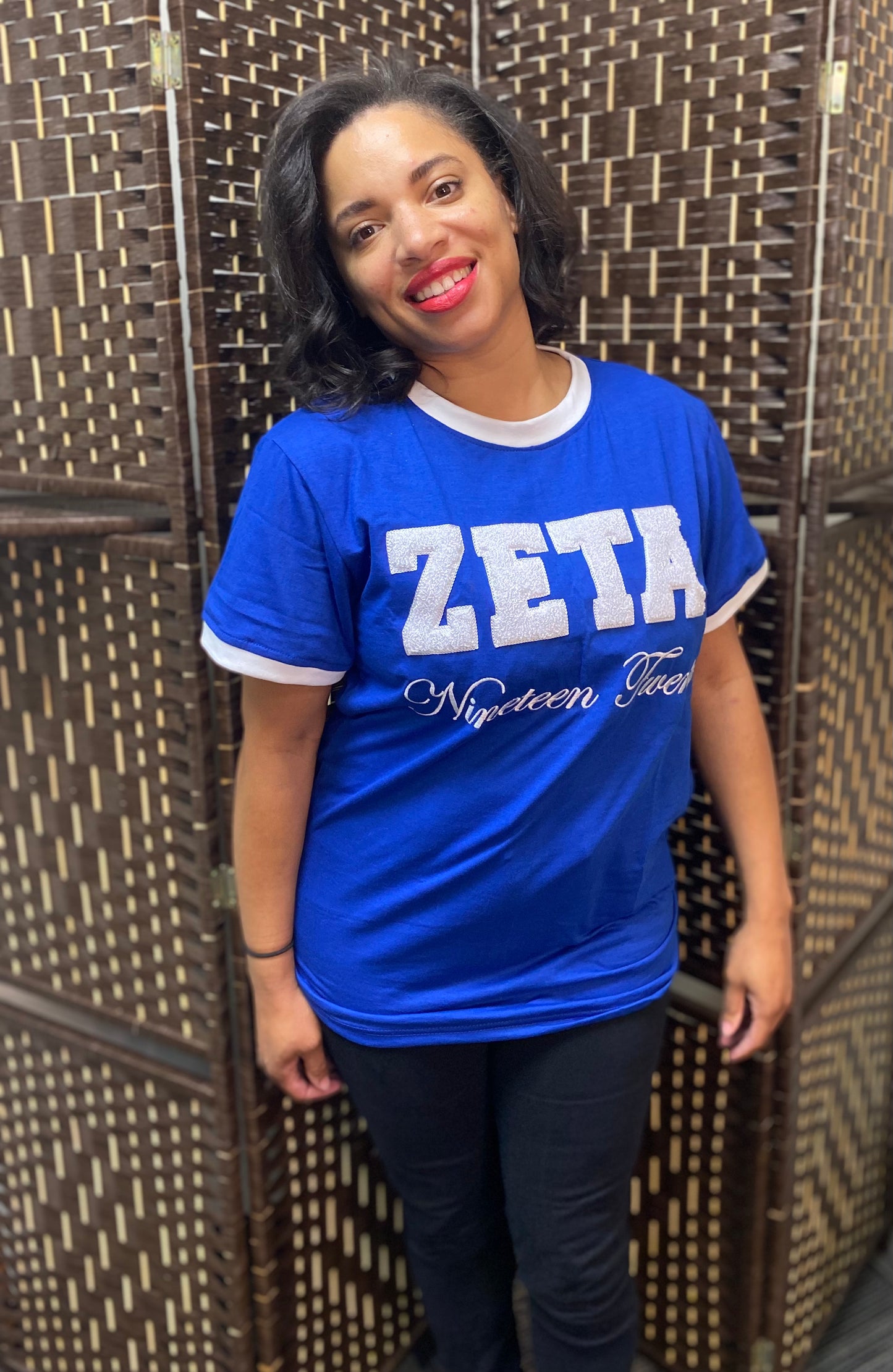 Zeta Phi Beta Chenille Shirt