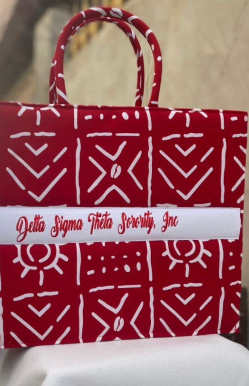 Delta Sigma Theta Authentic Tote