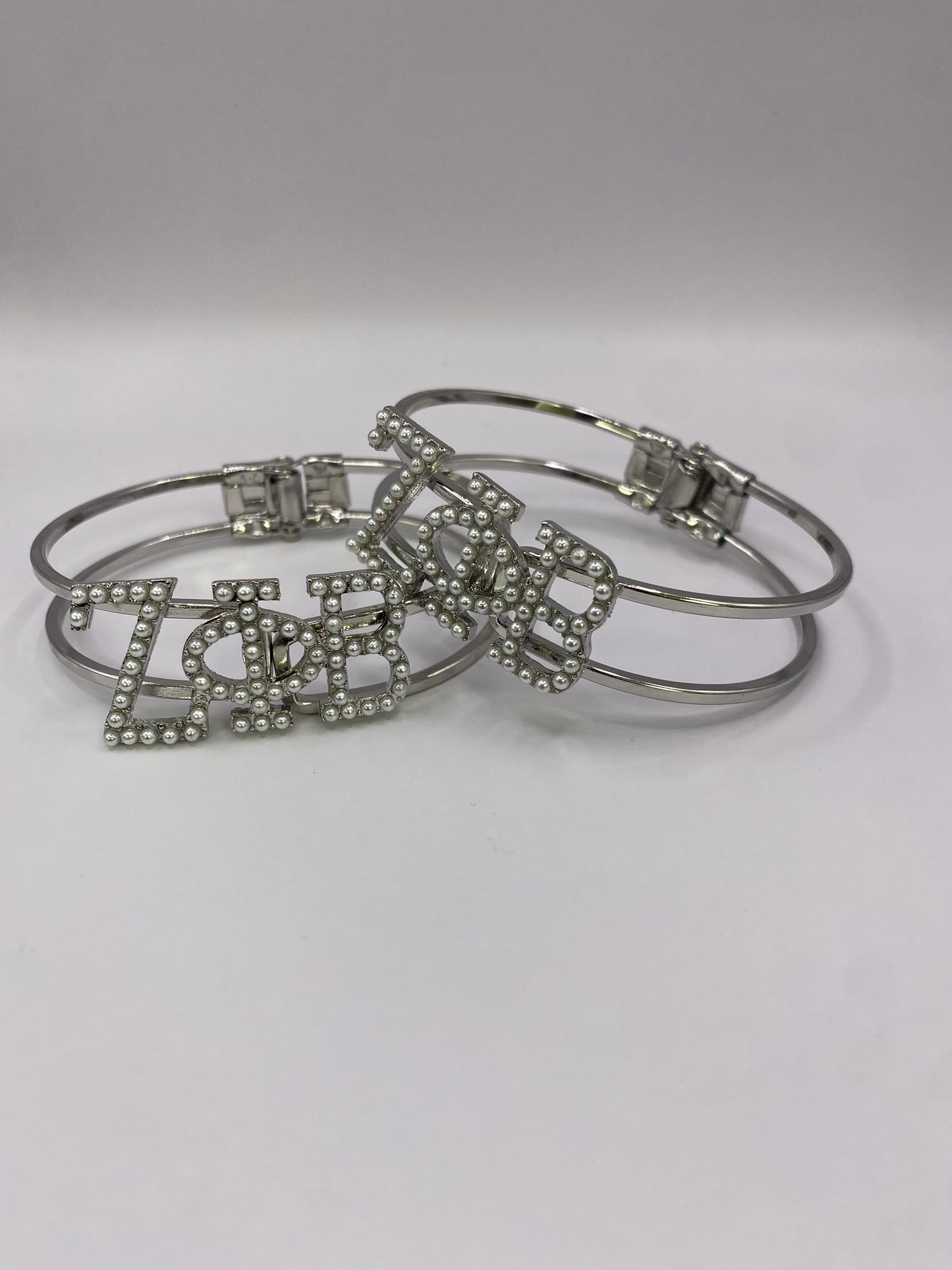 Zeta Phi Beta - blinged bracelet