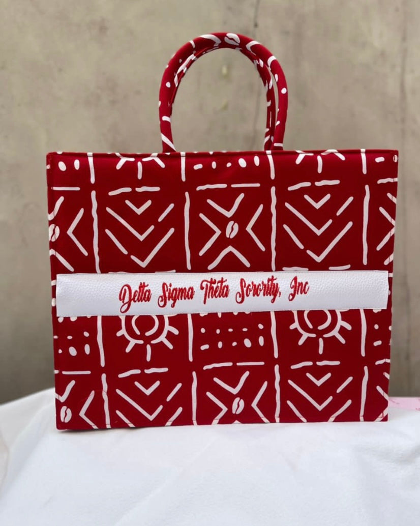 Delta Sigma Theta Authentic Tote