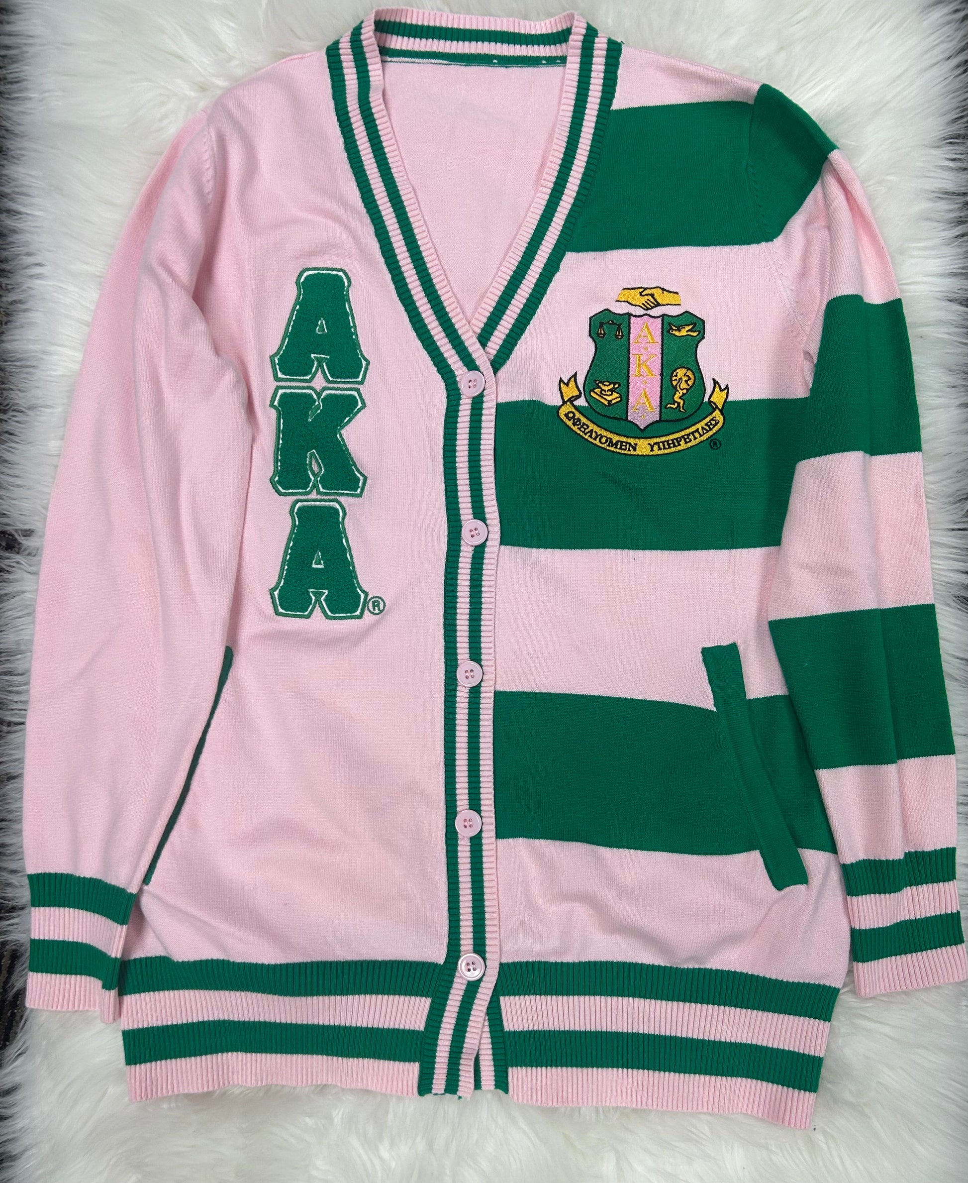 Alpha Kappa Alpha Split Sleeve Cardigan – Diggin Her Roots Boutique
