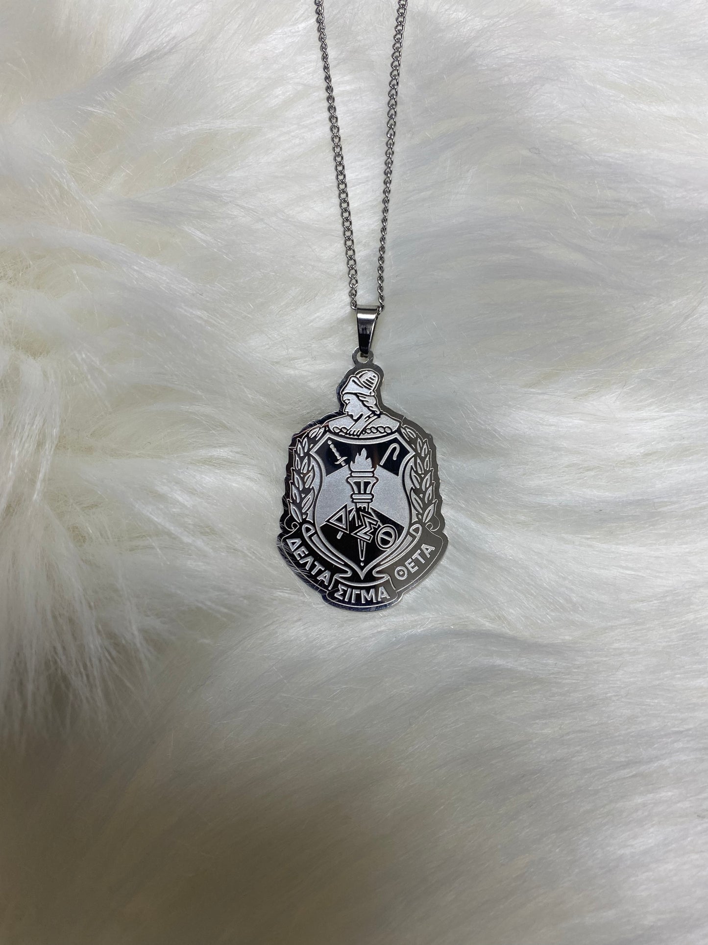 Delta Sigma Theta - Crest Necklace
