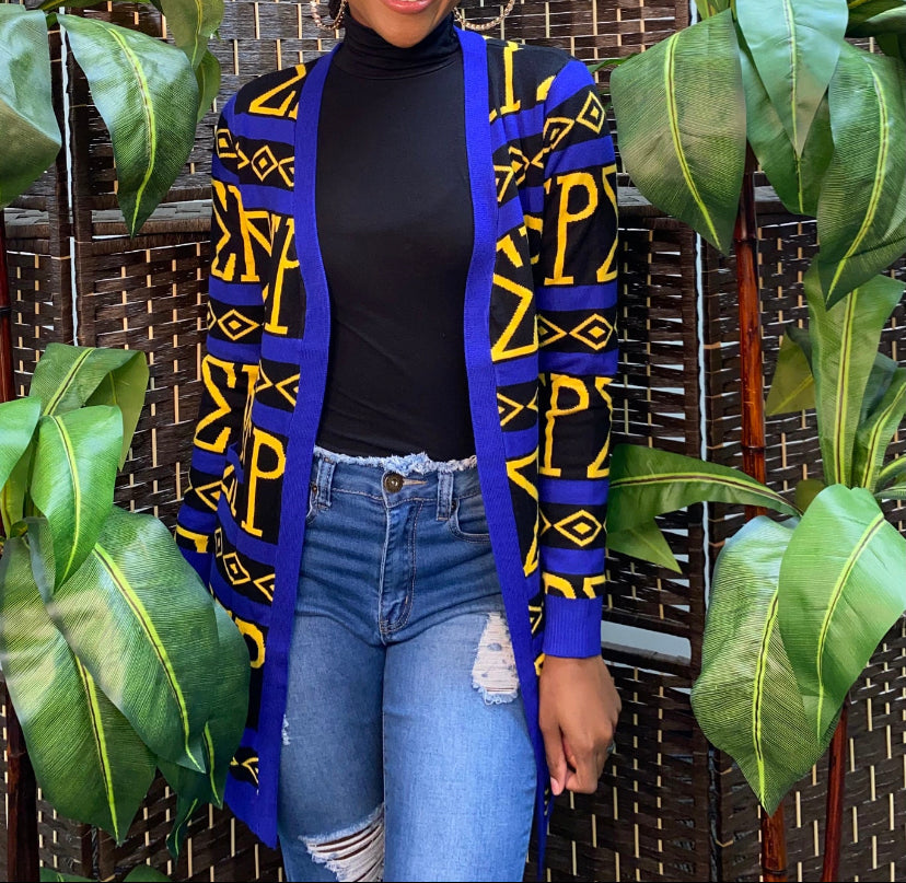 GROUP ORDER Sigma Gamma Rho Cardigan Pre Order ships in up to 4 weeks- PRE ORDER